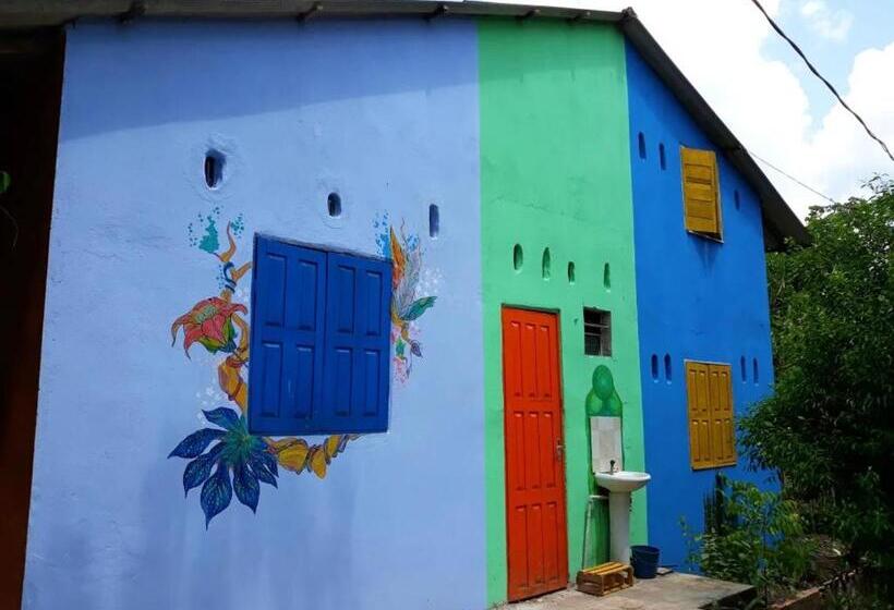 اتاق استاندارد با سرویس بهداشتی مشترک, Hostel Na Floresta Com Saída Ao Igarapé   Consciência E Espiritualidade  Espaço Caminho Das Pedras