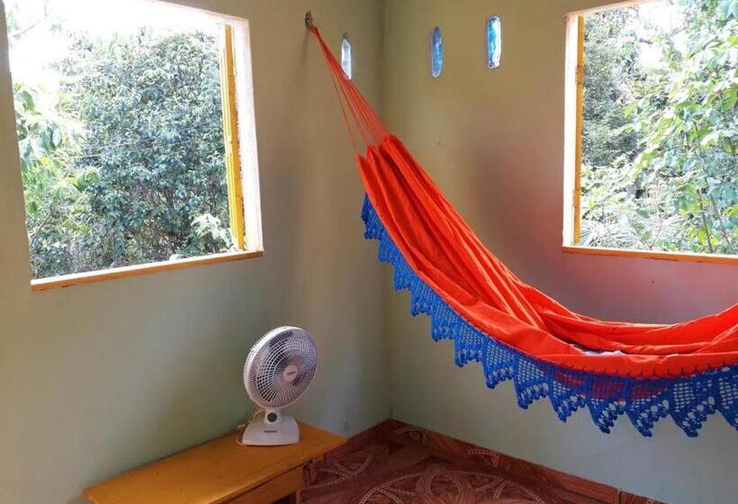 اتاق استاندارد با سرویس بهداشتی مشترک, Hostel Na Floresta Com Saída Ao Igarapé   Consciência E Espiritualidade  Espaço Caminho Das Pedras