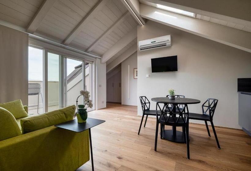 １ベッドルームペントハウスアパート, Casa Calleri