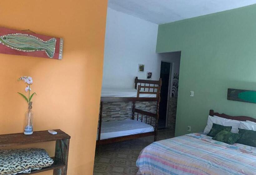 4인용 스탠다드 룸, Casarão Hostel E Pousada