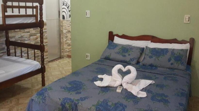 חדר סטנדרט לארבעה, Casarão Hostel E Pousada