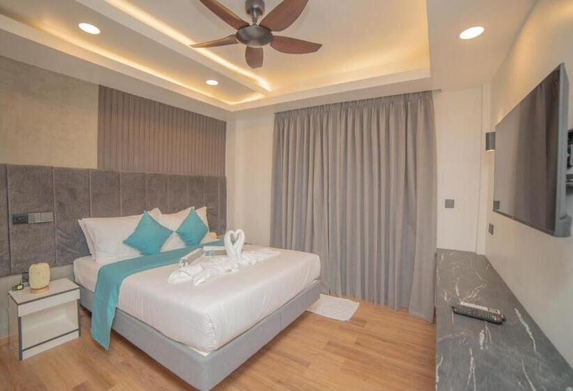 バルコニー付きデラックスルーム, Whaleshark Beach