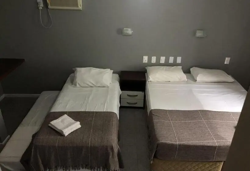 スタンダード4人部屋, Hanna Praia Hotel Florianópolis