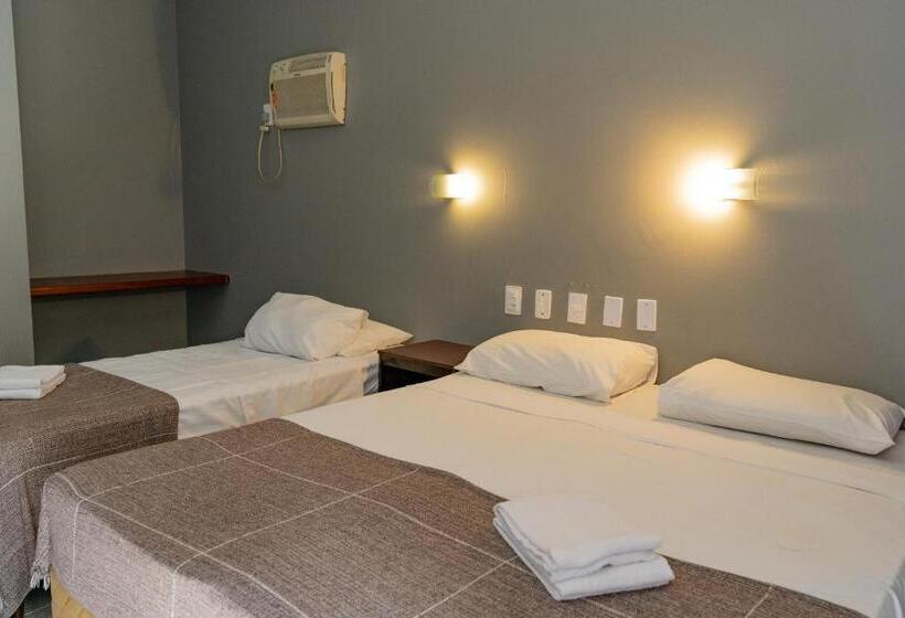 Четырехместный Номер Стандарт, Hanna Praia Hotel   Florianópolis