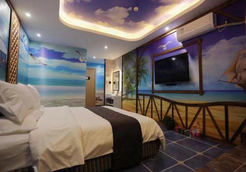 חדר נושא סטנדרט, Thank Inn Plus Cangzhou Suning Sushui