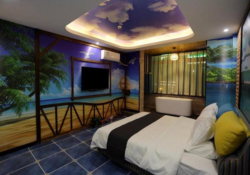 חדר נושא סטנדרט, Thank Inn Plus Cangzhou Suning Sushui