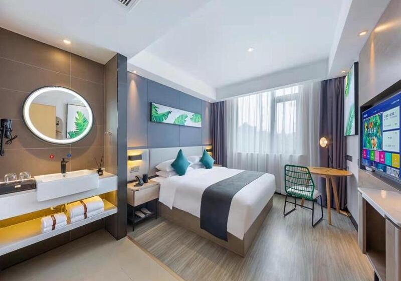 Номер Deluxe, Thank Inn Plus Dongguan Dalingshan