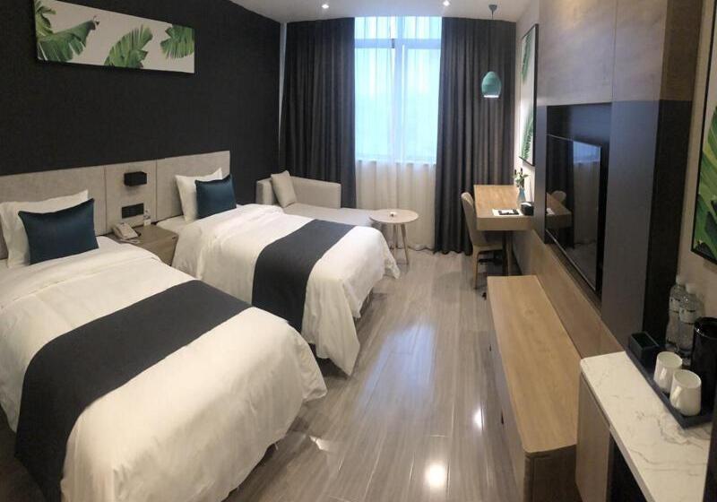 Номер Стандарт Плюс, Thank Inn Plus Shaoguan Qujiang District Maba