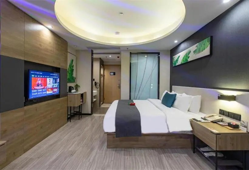 Romanttinen Huone, Thank Inn Plus Shaoguan Qujiang District Maba