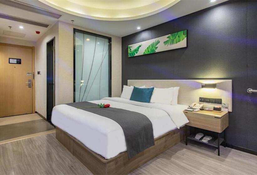 浪漫感的房间, Thank Inn Plus Shaoguan Qujiang District Maba