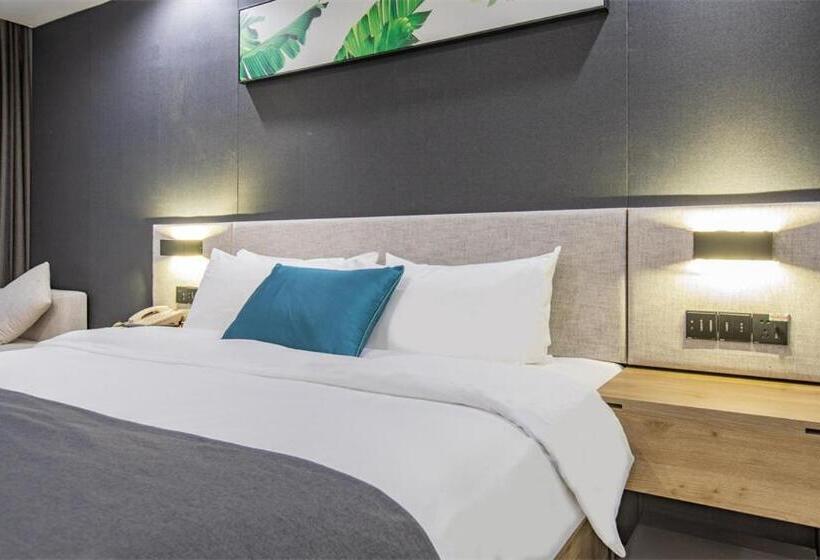 标准间, Thank Inn Plus Shaoguan Qujiang District Maba