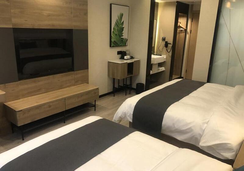 Семейный Номер Superior, Thank Inn Plus Shaoguan Qujiang District Maba