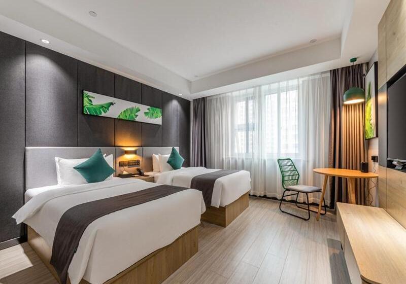 Номер Стандарт, Thank Inn Plus Suqian Sihong Hongze Lake Avenue