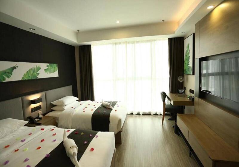 Номер Премиум, Thank Inn Plus Suqian Sihong Hongze Lake Avenue