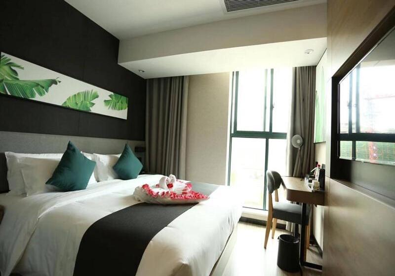 Номер Superior, Thank Inn Plus Suqian Sihong Hongze Lake Avenue
