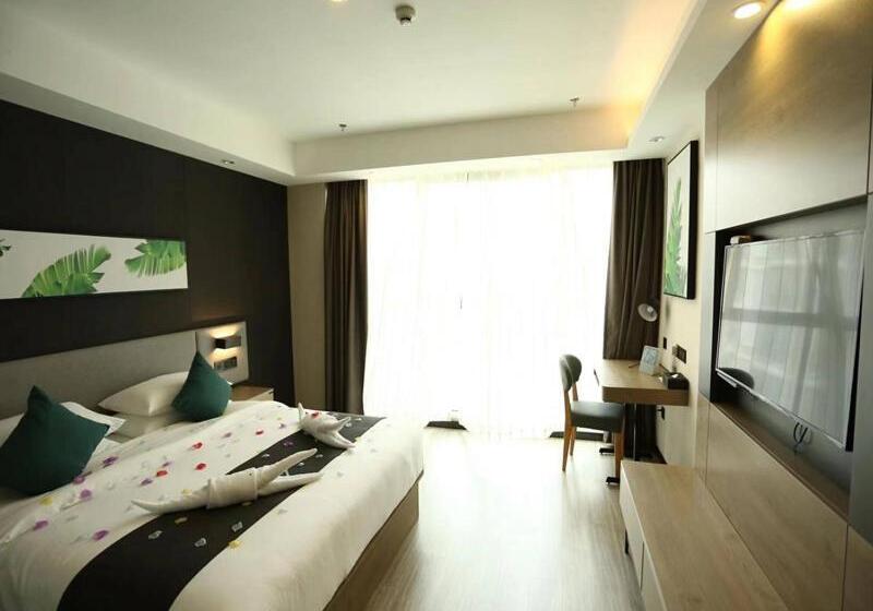 Номер Премиум, Thank Inn Plus Suqian Sihong Hongze Lake Avenue