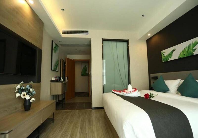 Номер Премиум, Thank Inn Plus Suqian Sihong Hongze Lake Avenue