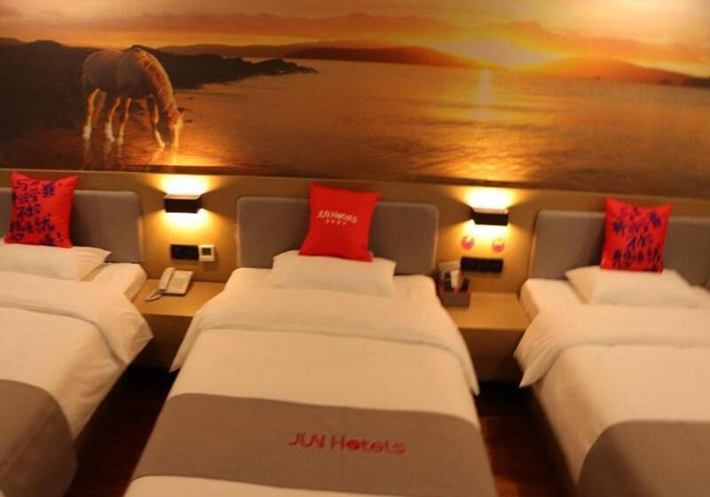 スタンダードトリプルルーム, Junyi Hotel Linyi Yinan Zhisheng Hot Spring