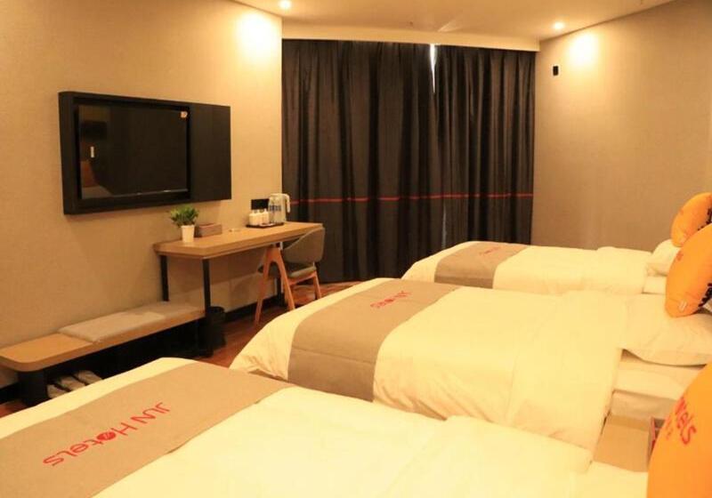 스탠다드 트리플 룸, Junyi Hotel Linyi Yinan Zhisheng Hot Spring