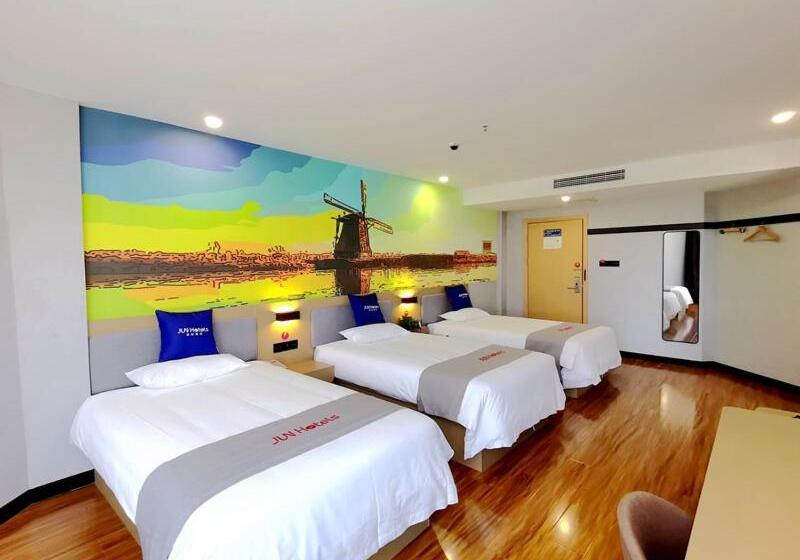 스탠다드 트리플 룸, Junyi Hotel Linyi Yinan Zhisheng Hot Spring