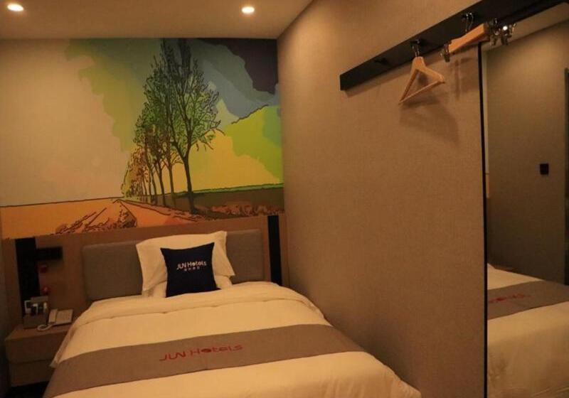 이코노미 룸, Junyi Hotel Linyi Yinan Zhisheng Hot Spring
