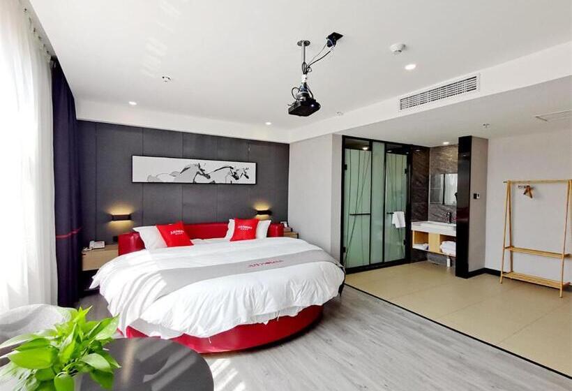 スタンダードルーム, Junyi Hotel Linyi Yinan Zhisheng Hot Spring