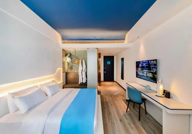 Standard-huone Teema, Lanou Hotel Fuzhou Changle District Changle Airport