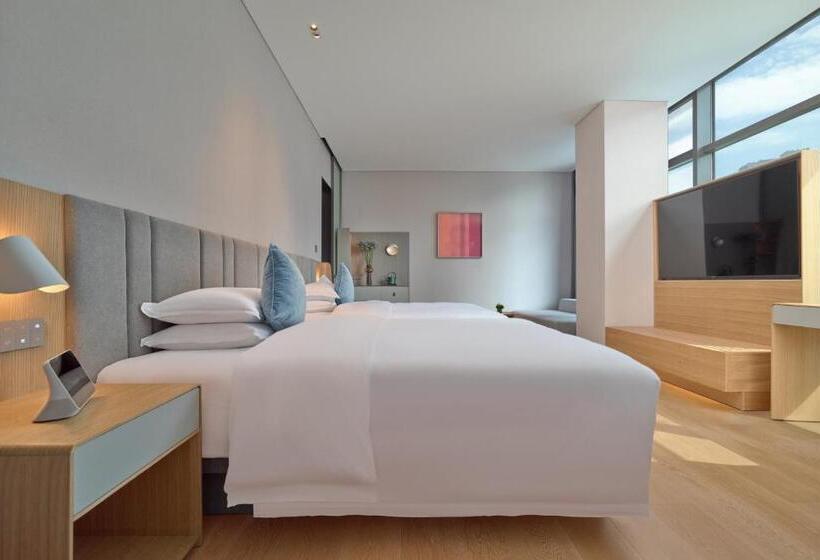 디럭스 룸, Pagoda Hotel Hangzhou Binjiang