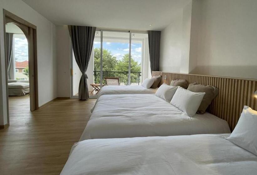 家庭套房, Punn Hotel Korat