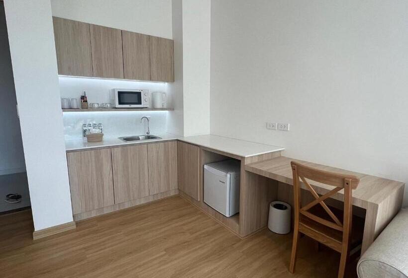 套房带园景, Punn Hotel Korat