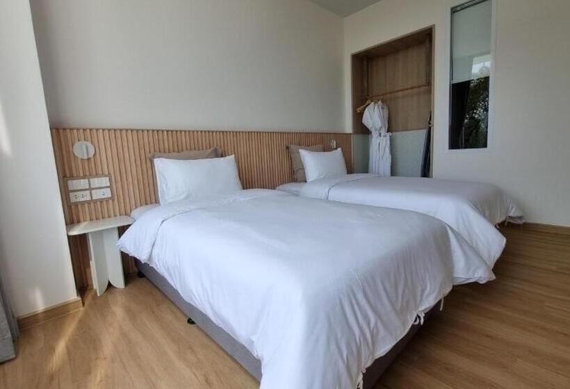 套房带园景, Punn Hotel Korat