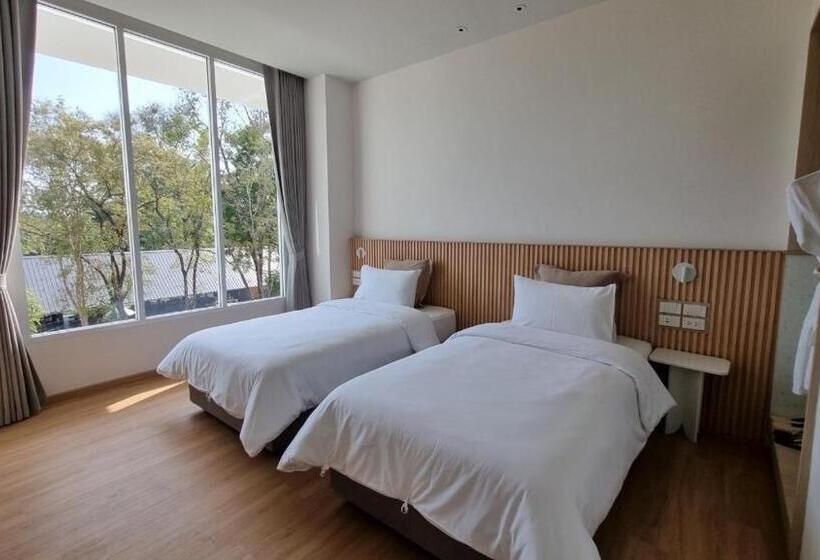 套房带园景, Punn Hotel Korat