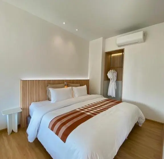 ２ベッドルームデラックスアパートメント, Punn Hotel Korat