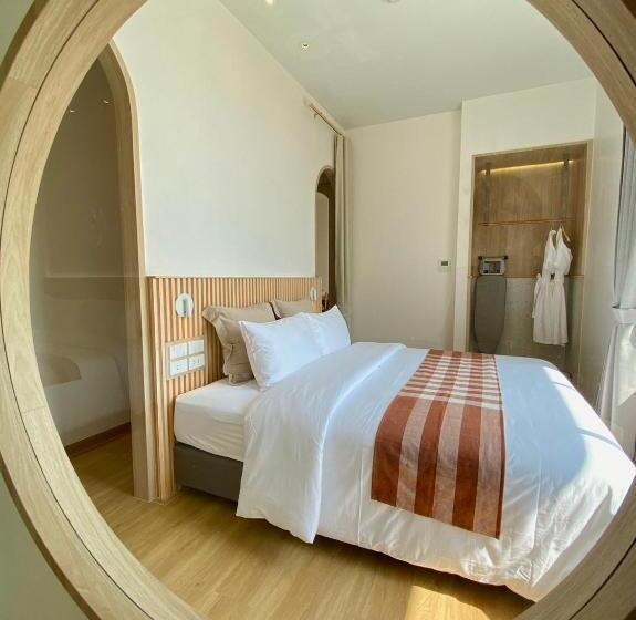 침실 2개 디럭스 아파트, Punn Hotel Korat