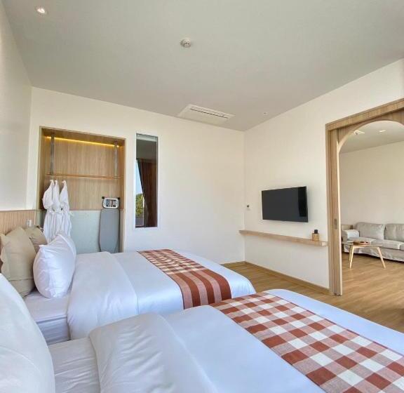 套房带园景, Punn Hotel Korat