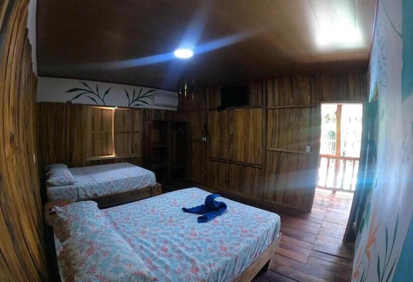 غرفة قياسية رباعية, Tree House Samanea Lodge