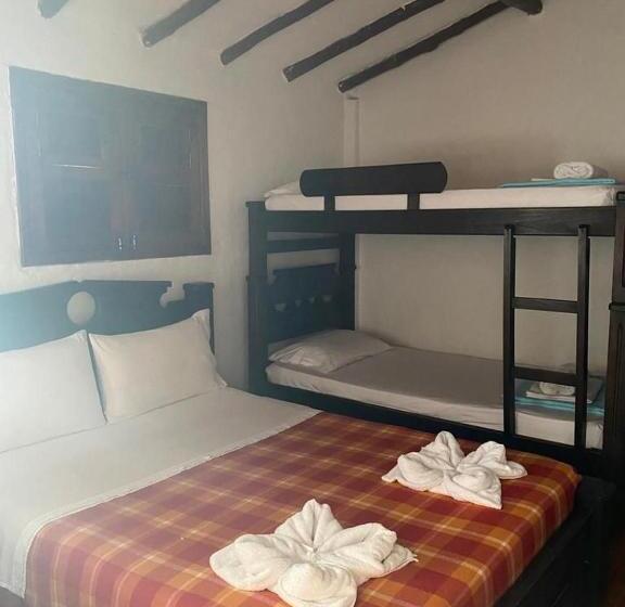 غرفة عائلية, Posada Mi Tierra Guane Municipio De Barichara