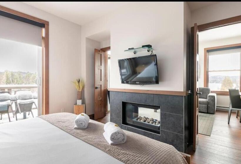 Апартаменты 1 Спальня, Suites Sur Lac Superieur Mont Tremblant