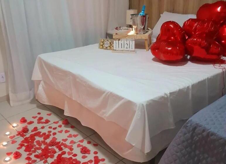 带1个卧室带泳池的公寓, Flat Aldeia Das águas