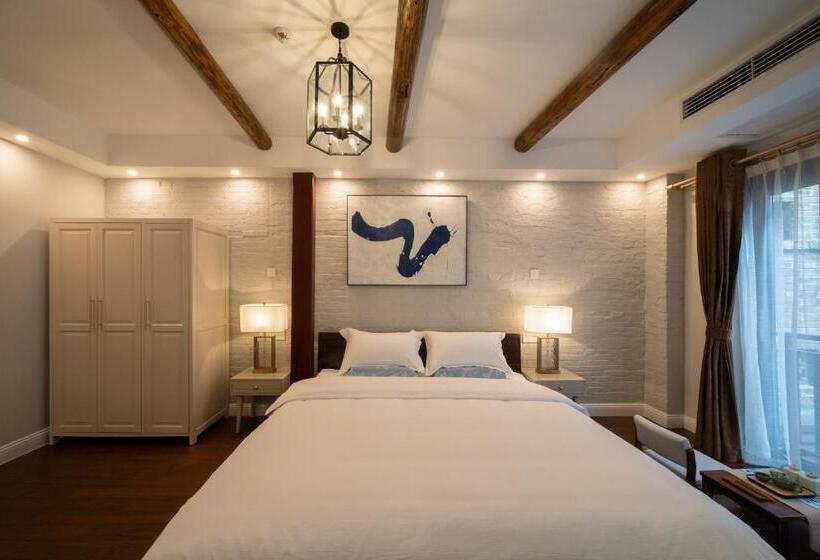 キングサイズベッドのスーペリアルーム, Yangshuo Jhc Inn