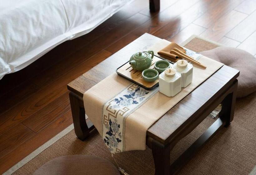 キングサイズベッドのスタンダードルーム, Yangshuo Jhc Inn