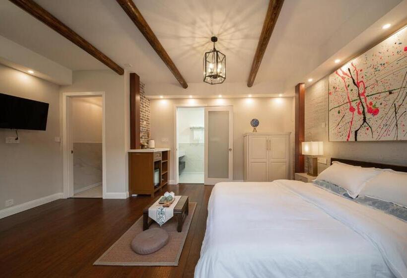 キングサイズベッドのスタンダードルーム, Yangshuo Jhc Inn