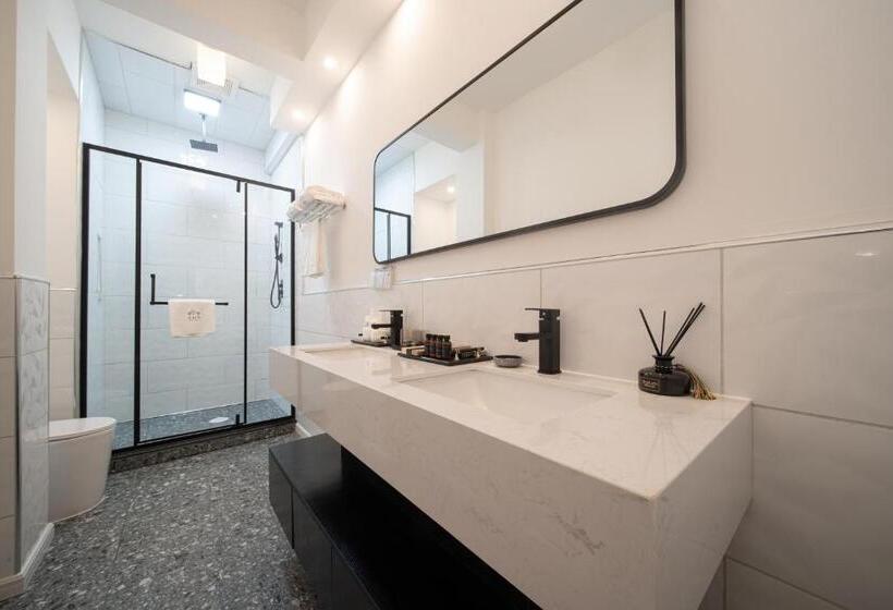 デラックスファミリールーム, Yangshuo Jhc Inn