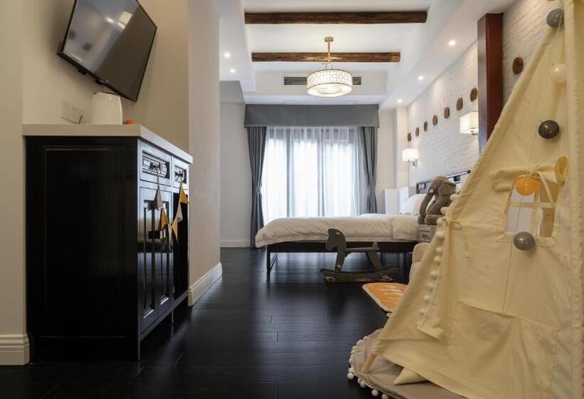 デラックスファミリールーム, Yangshuo Jhc Inn