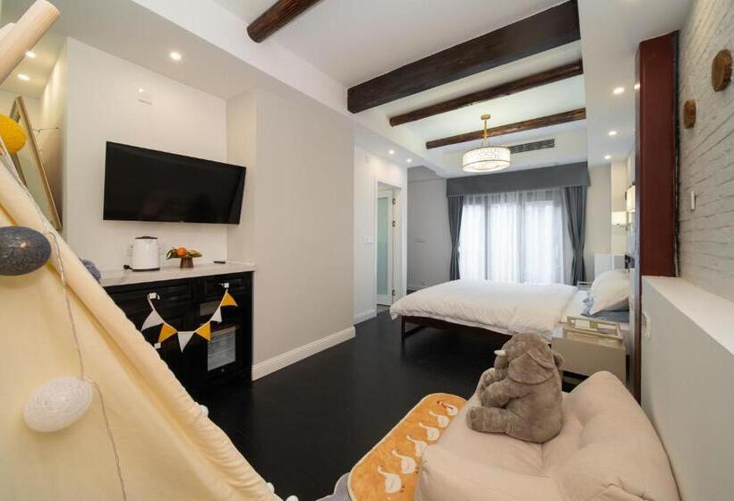 デラックスファミリールーム, Yangshuo Jhc Inn