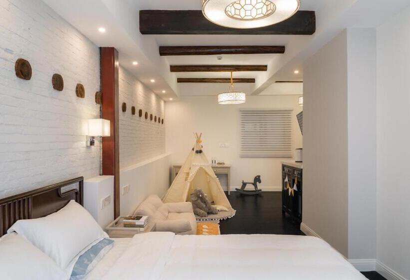 デラックスファミリールーム, Yangshuo Jhc Inn