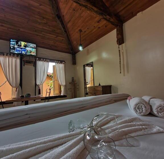 בקתת סופריור בת חדר 1, Pousada Villa Di Lavras