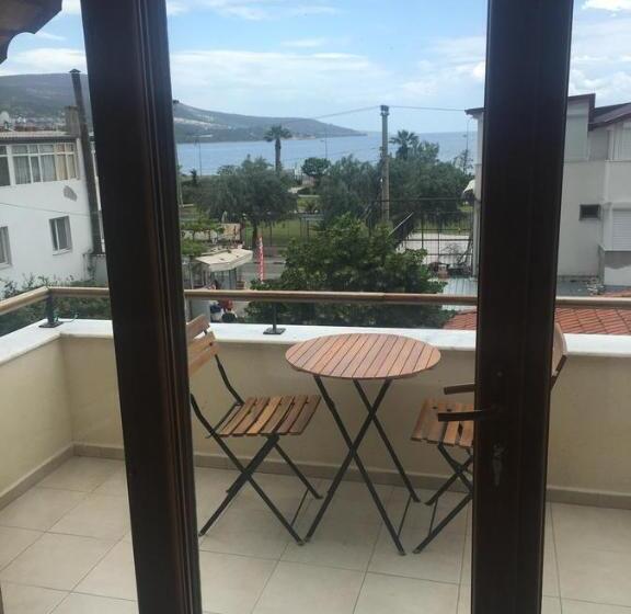 オーシャンビューデラックスルームバルコニー付き, Lila Butik Hotel Dikili