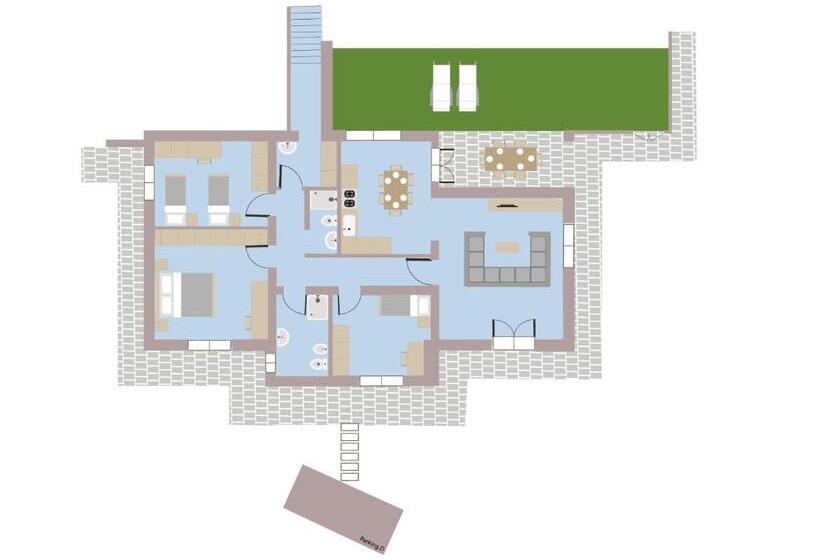 דירת חדר, Residence Mare Azzurro Sistiana