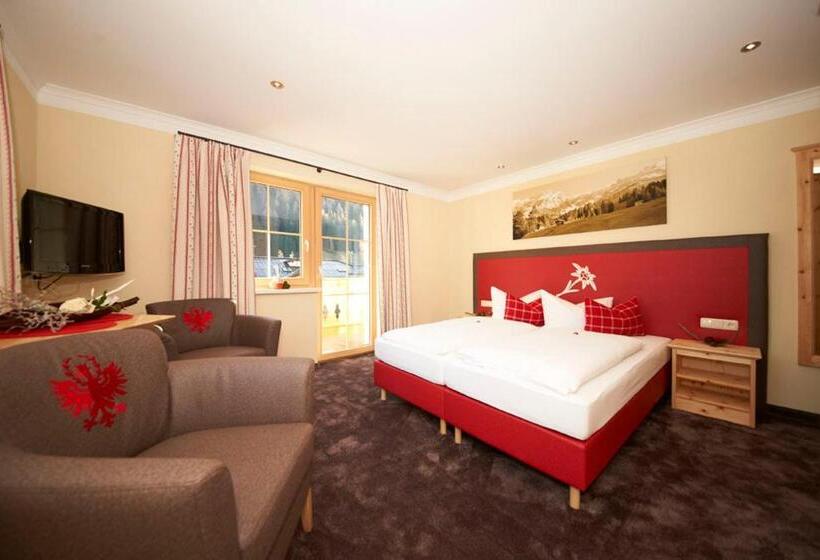 חדר סטנדרט עם מרפסת, Garni Rauch